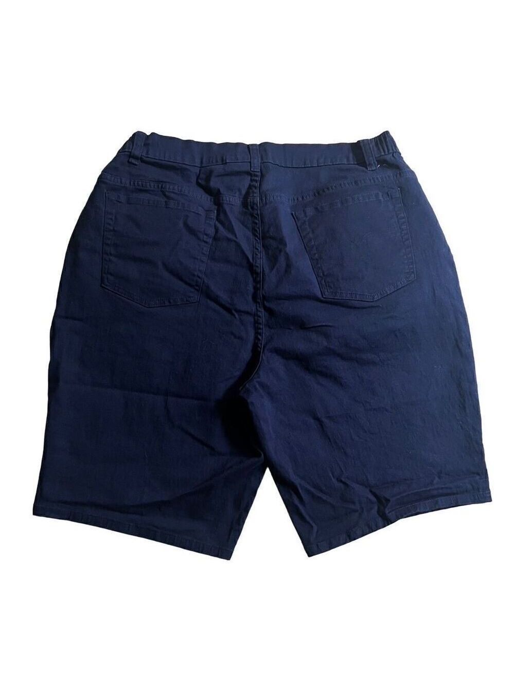 Denim & Company D& Co. navy blue Bermuda shorts size 1X - Picture 4 of 5